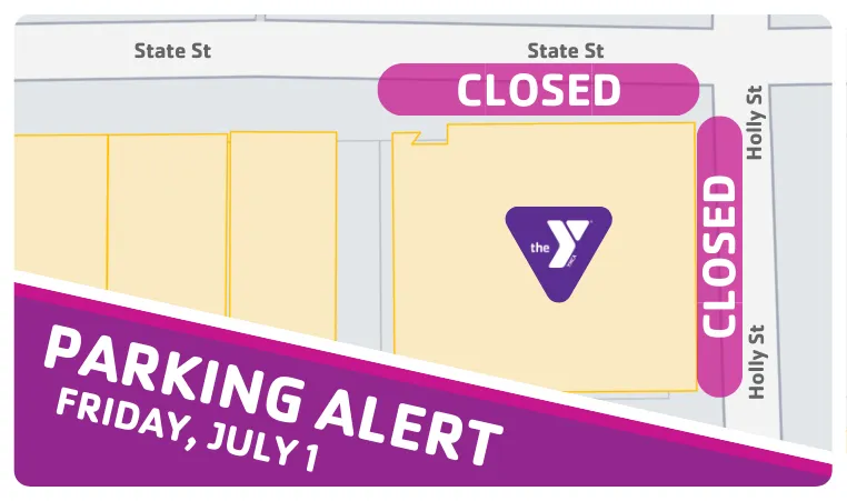 Closed parking on holly and state street